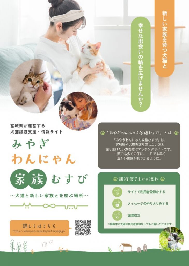 みやぎわんにゃん家族むすびのサムネイル